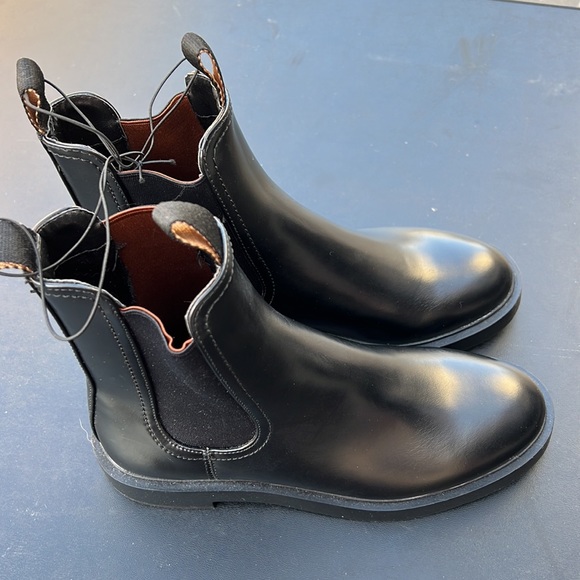 H&M black ankle boots size 7 - Picture 3 of 4